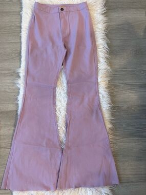Lilac Flare Pants - Women